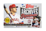 2017 Topps Archives Signature Series Baseball Hobby Box (Reed Buy)
