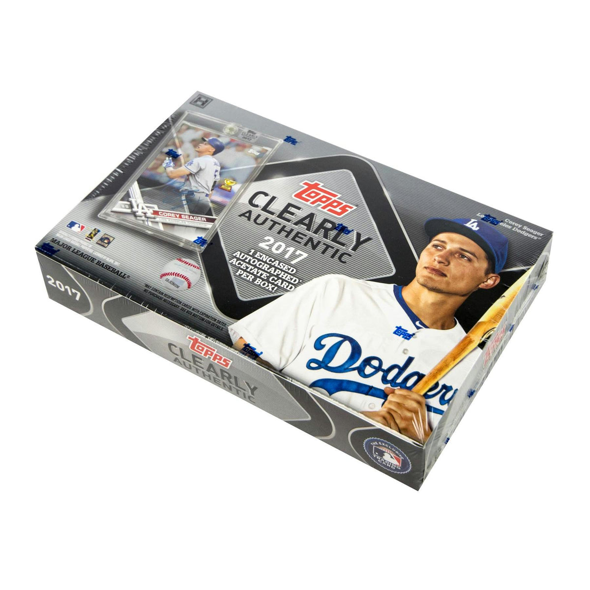 2017 Topps Clearly Authentic Baseball Hobby Box (Reed Buy)