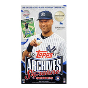 2017 Topps Archives Signature Series Postseason Edition Baseball Hobby Box (Reed Buy)