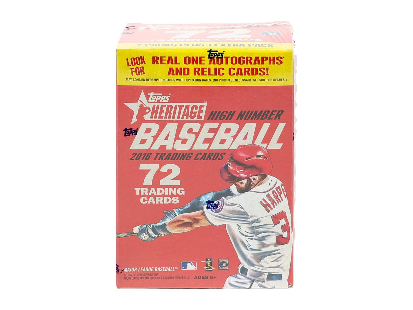 2016 Topps Heritage High Number Baseball Blaster Box