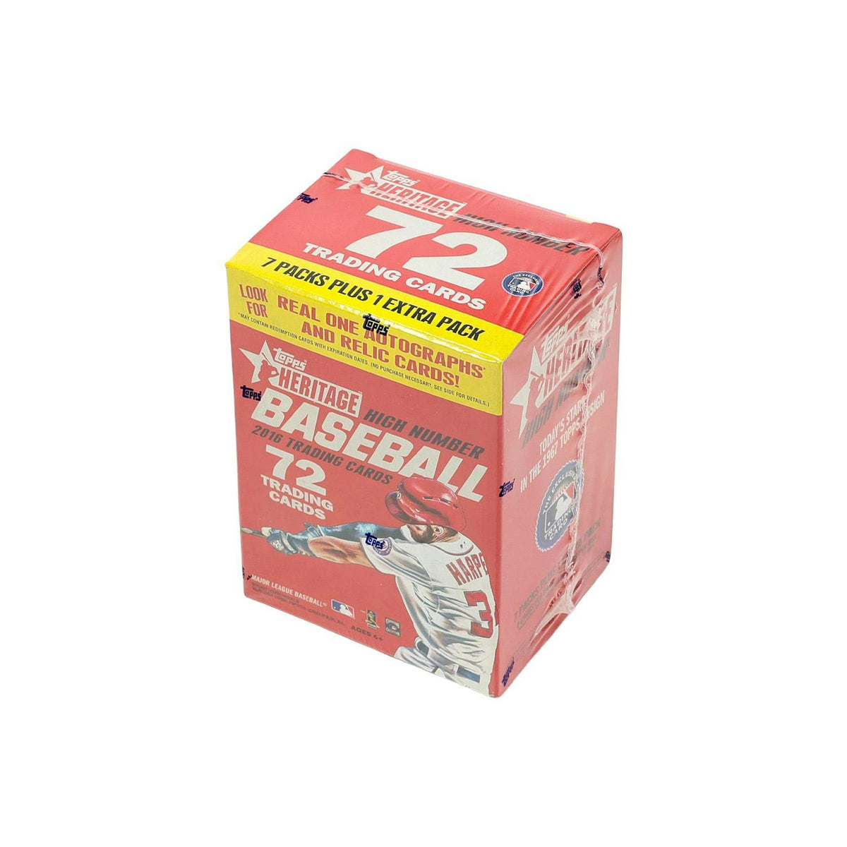 2016 Topps Heritage High Number Baseball Blaster Box