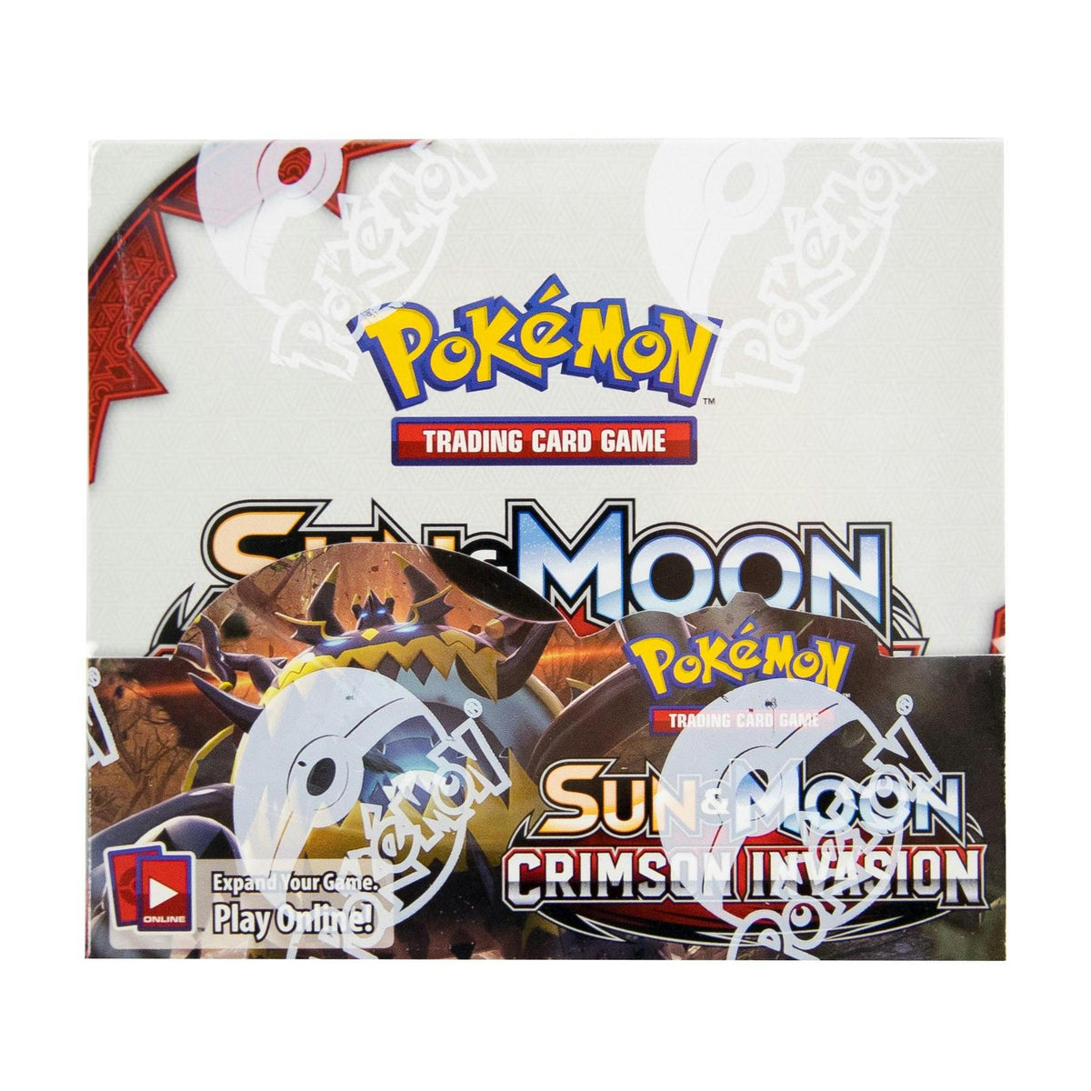 Pokemon Sun & Moon: Crimson Invasion Booster 6-Box Case