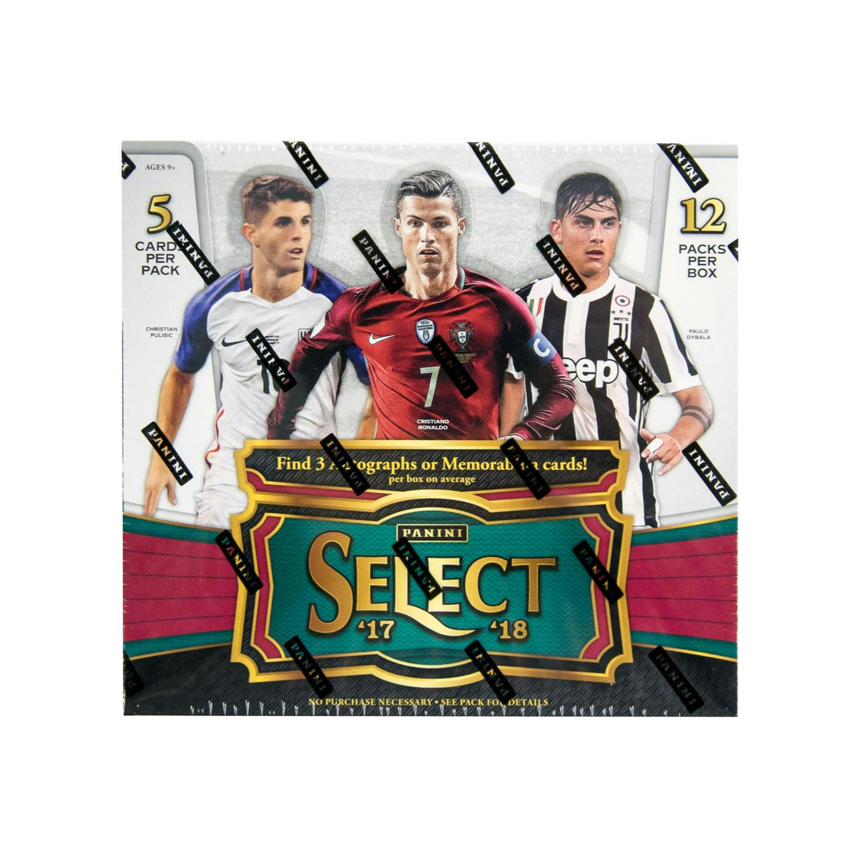 2017/18 Panini Select Soccer Hobby Box