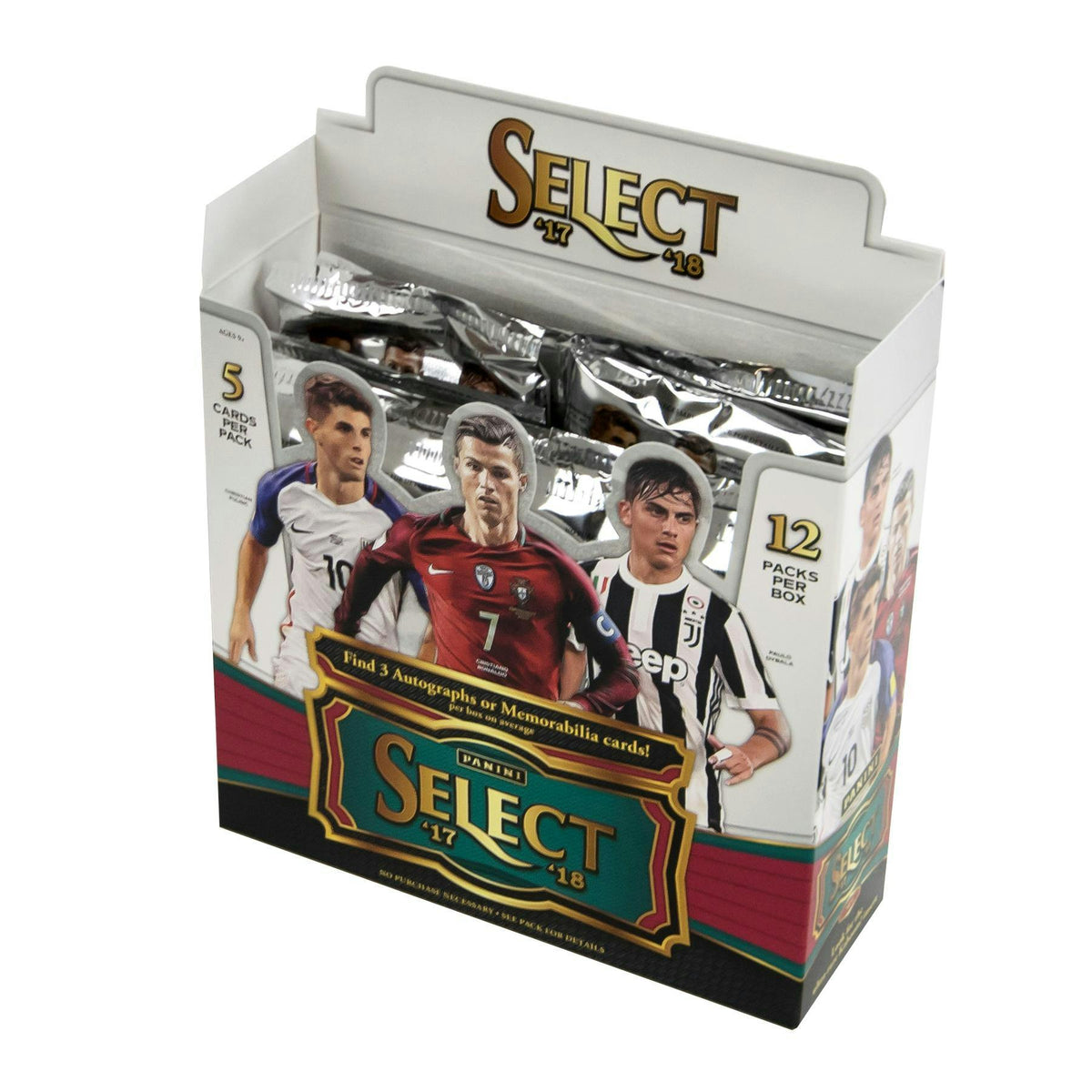 2017/18 Panini Select Soccer Hobby Box
