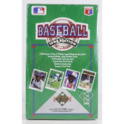 1990 Upper Deck Series 1 Baseball Wax Box (Low #)