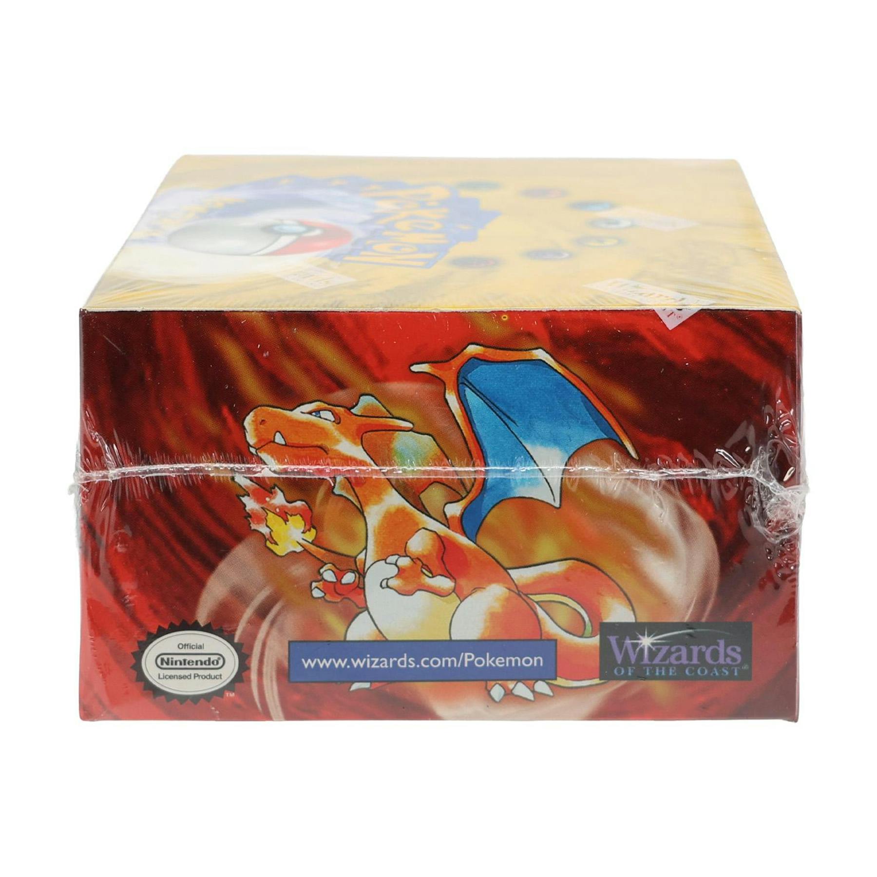 Pokemon Base Set 1 Unlimited Booster Box 1999 WOTC - SUPER CRISP