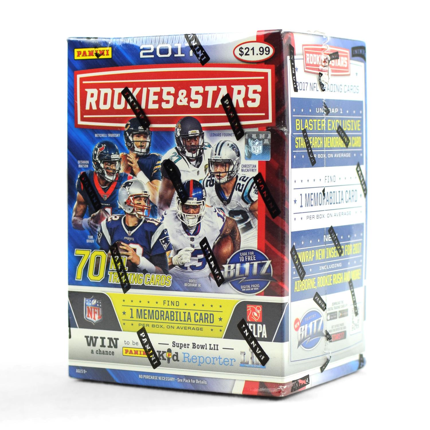 2017 Panini Rookies & Stars Football Blaster Box
