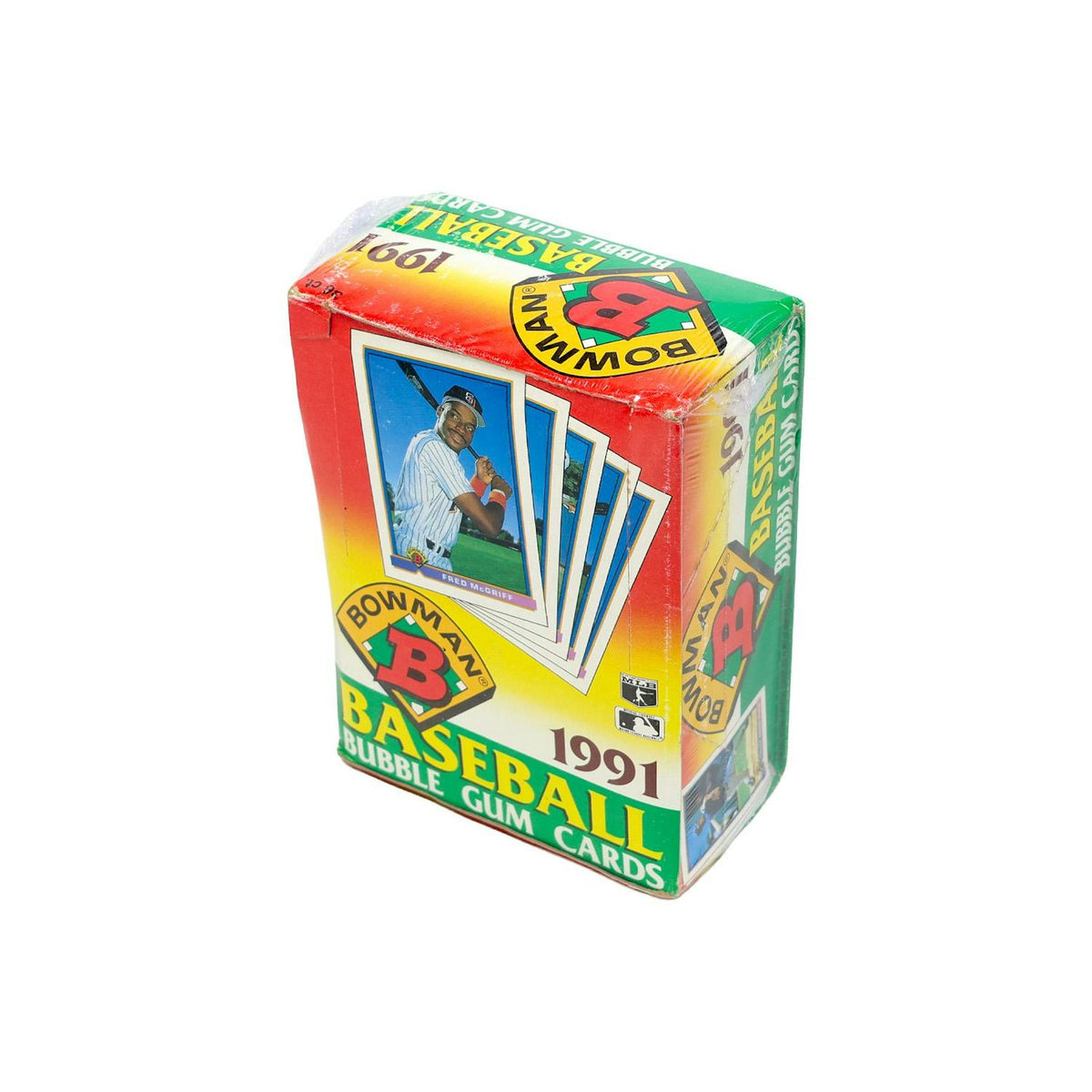 1991 Bowman Baseball Wax Box
