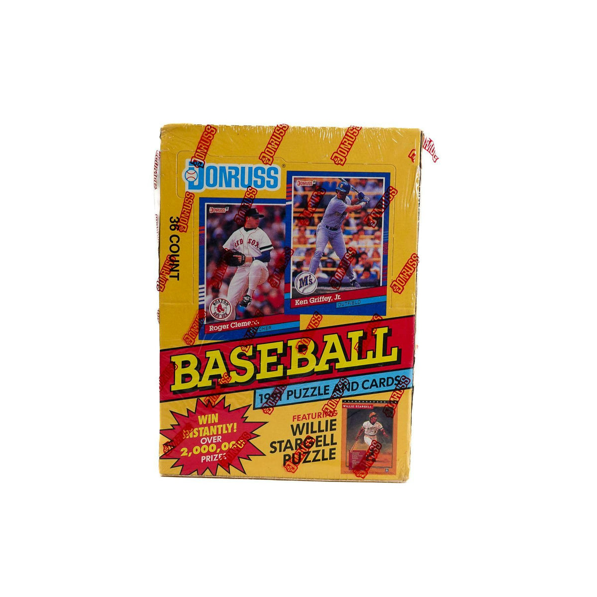 1991 Donruss Series 1 Baseball Wax Box