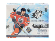 2018/19 Upper Deck SPx Hockey Hobby Box