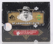 2007 Upper Deck SP Legendary Cuts Baseball Hobby Box (Reed Buy)