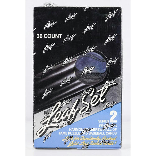 1991 Leaf Series 2 Baseball Wax Box