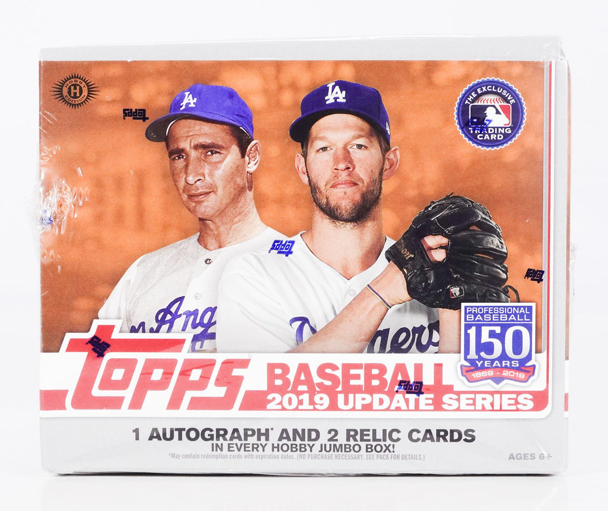 2019 Topps Update Series Baseball Hobby Jumbo Box (Reed Buy)