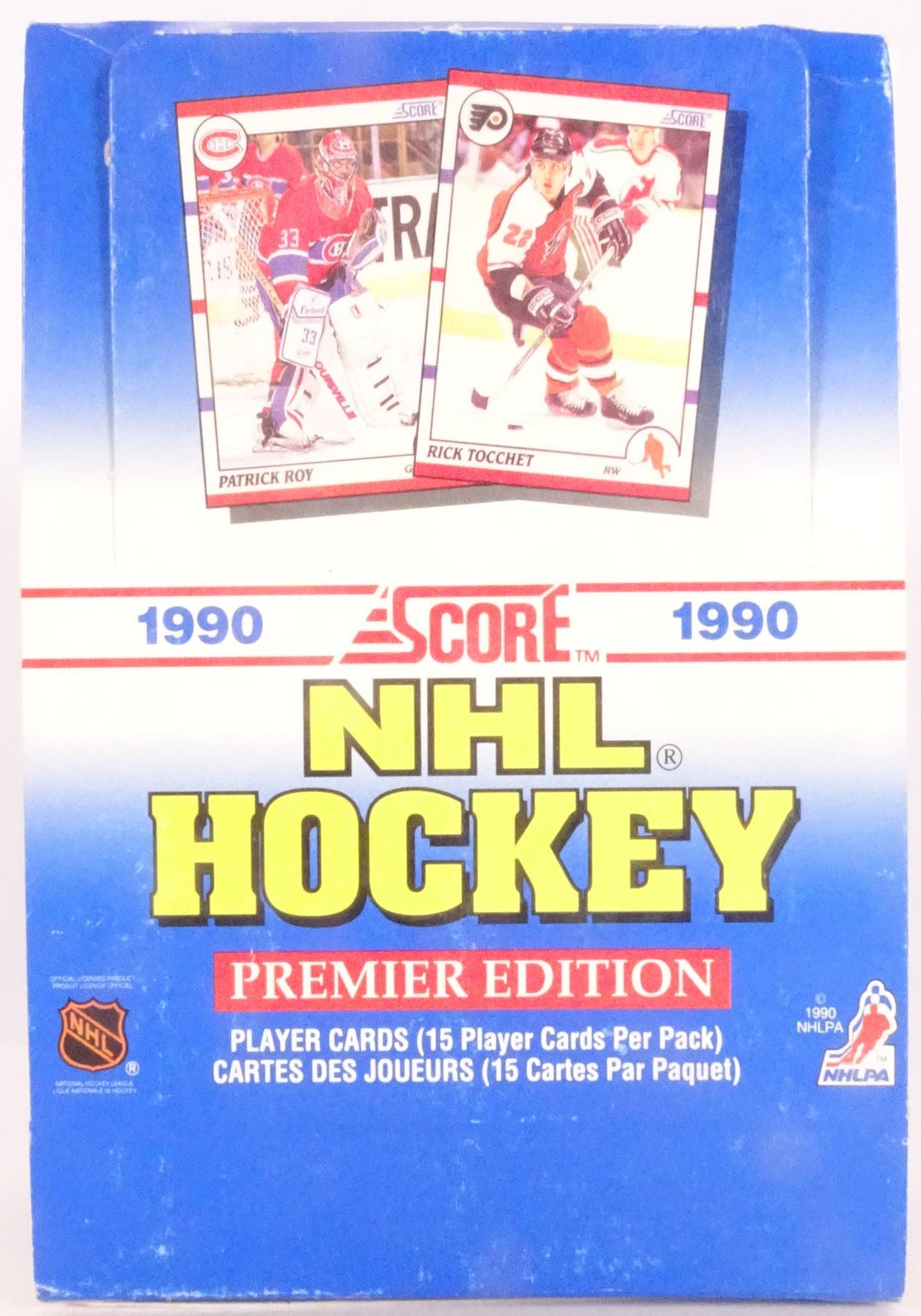1990/91 Score Canadian Hockey Wax Box (Reed Buy)