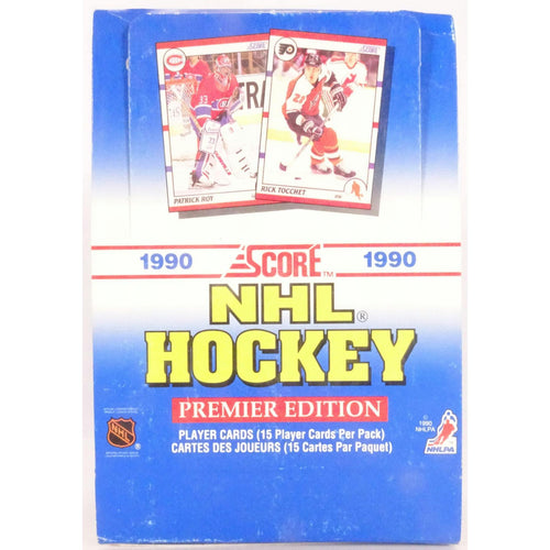 1990/91 Score Canadian Hockey Wax Box (Reed Buy)
