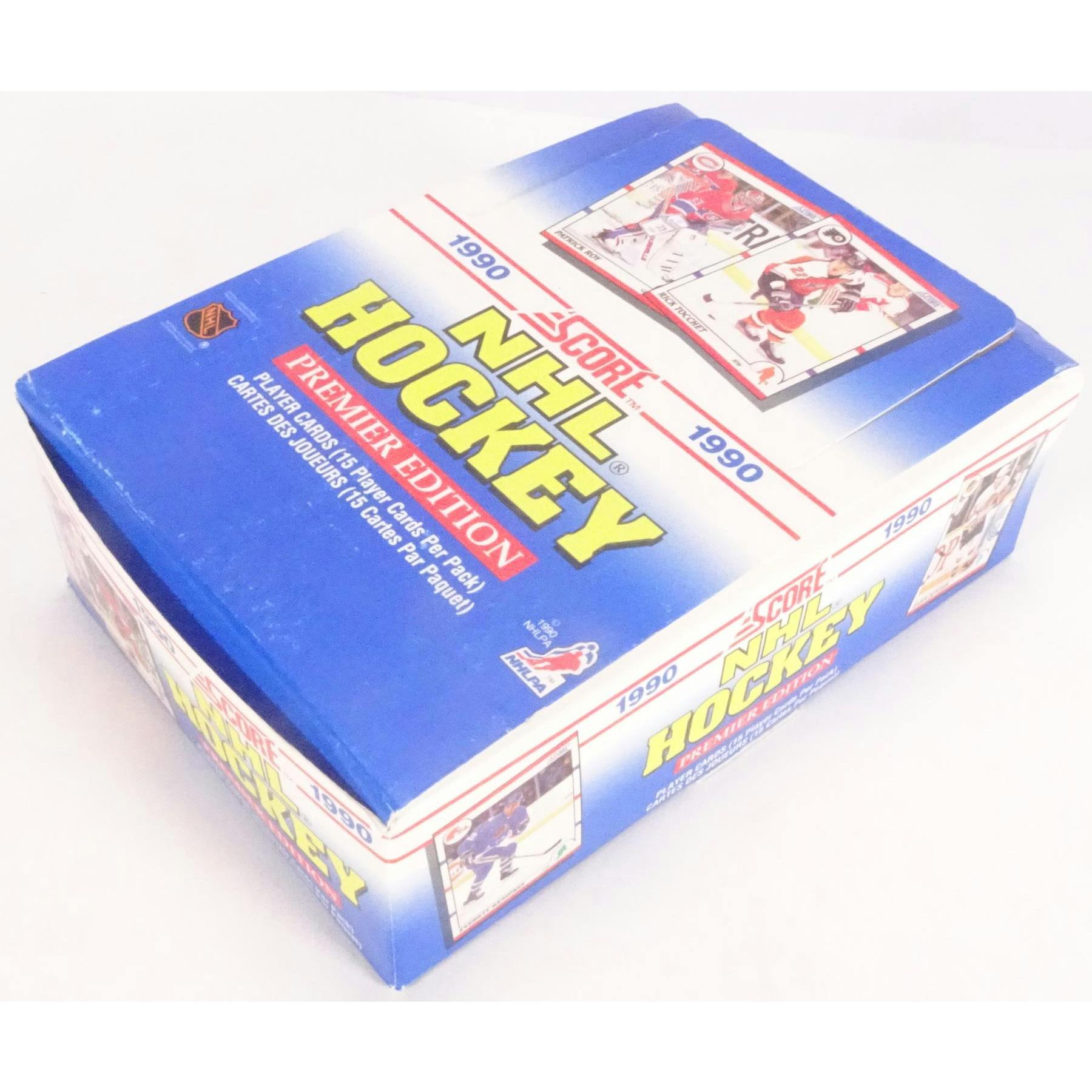 1990/91 Score Canadian Hockey Wax Box (Reed Buy)