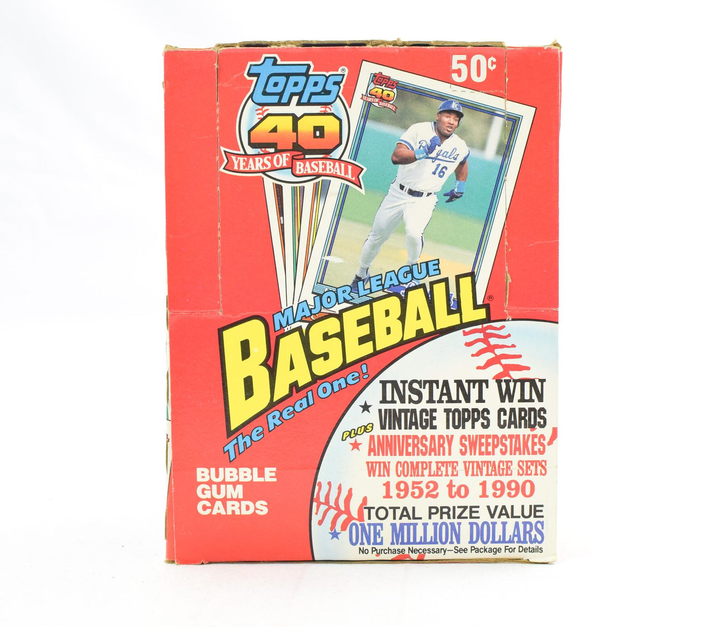 1991 Topps Baseball Wax Box (Reed Buy)