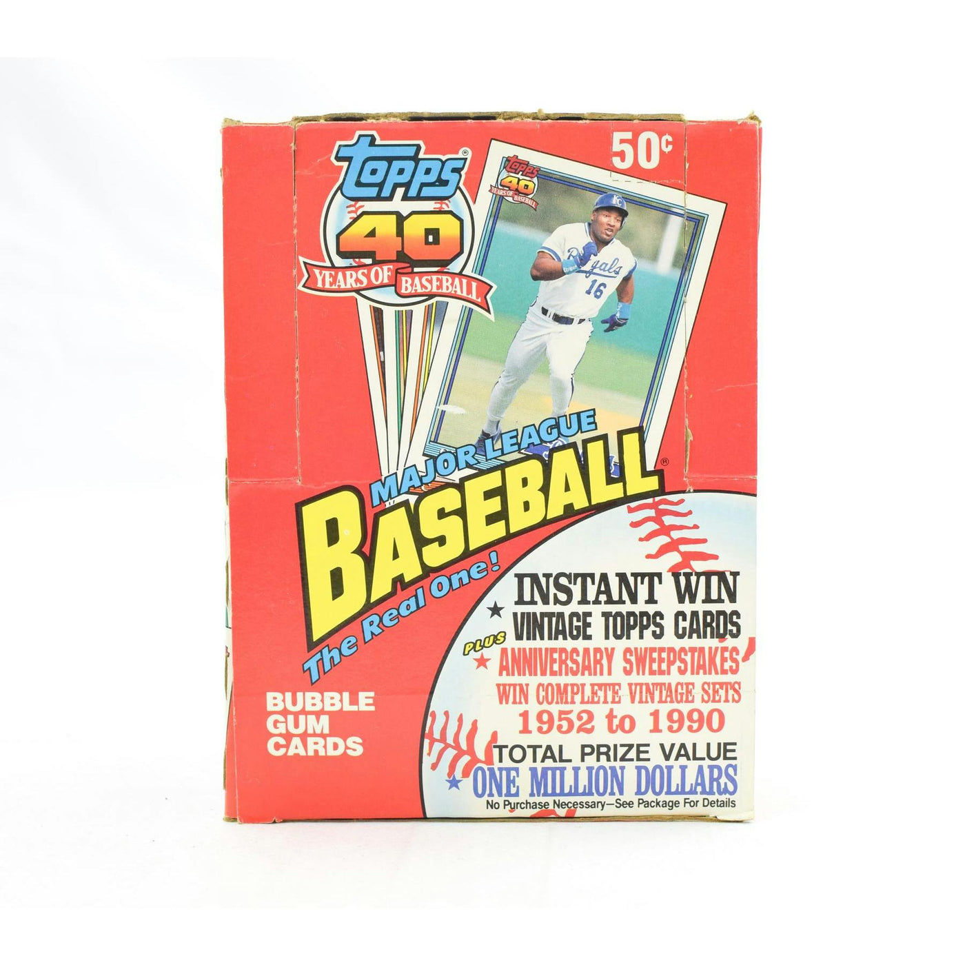 1991 Topps Baseball Wax Box (Reed Buy)