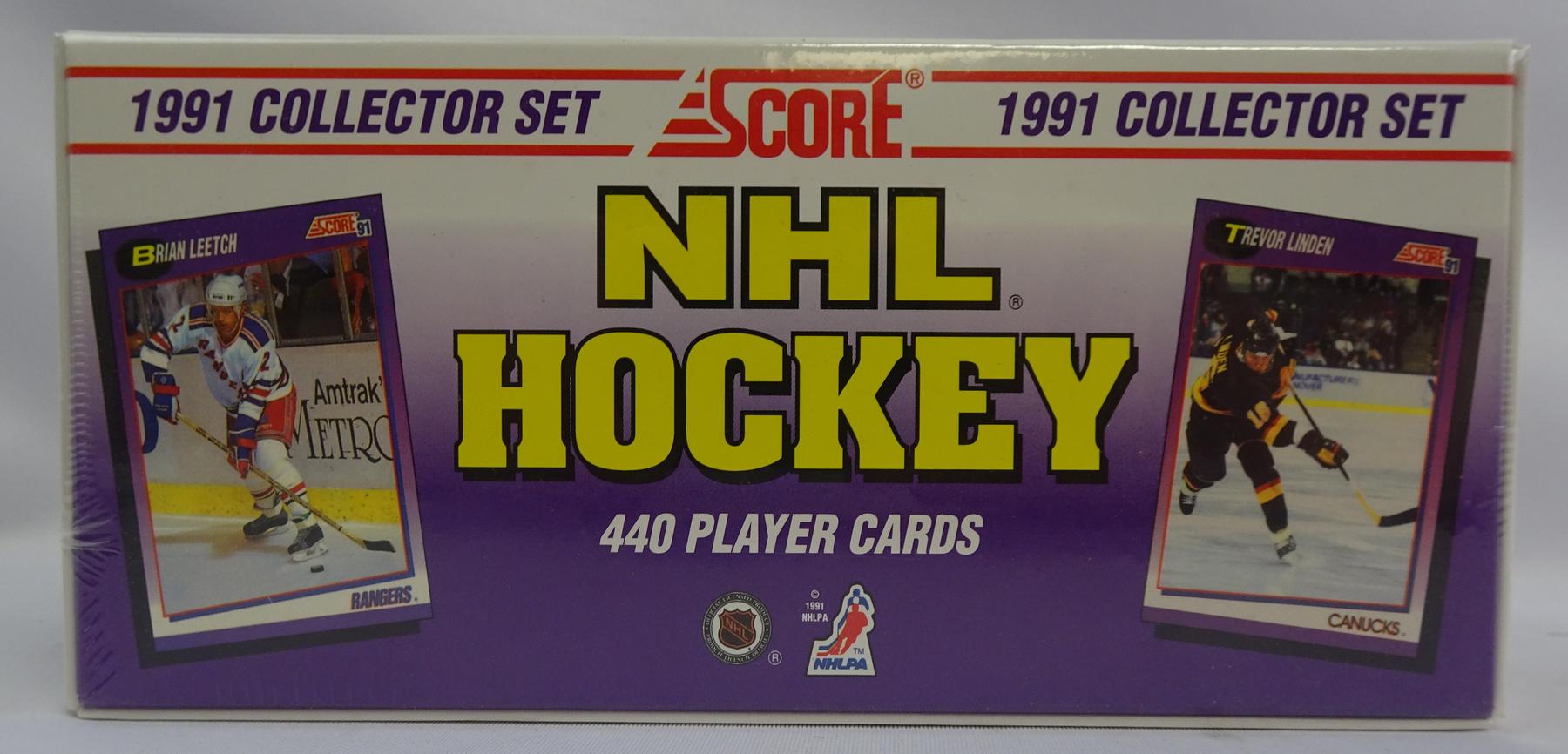 1991/92 Score U.S. Hockey Factory Set (Reed Buy)