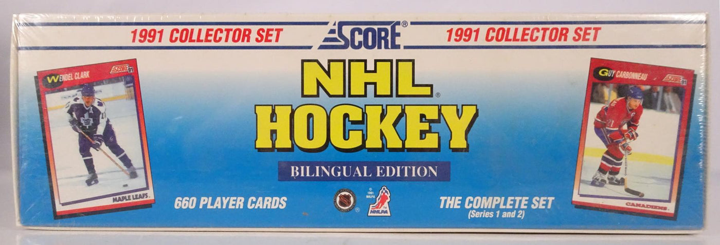 1991/92 Score Bilingual Hockey Factory Set (Reed Buy)