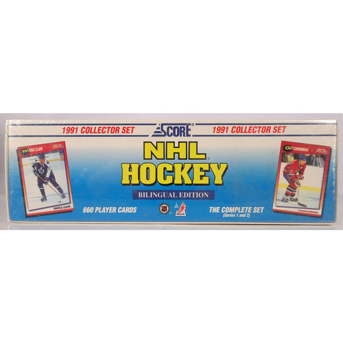 1991/92 Score Bilingual Hockey Factory Set (Reed Buy)