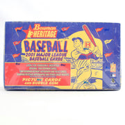 2001 Bowman Heritage Baseball Hobby Box (Reed Buy)