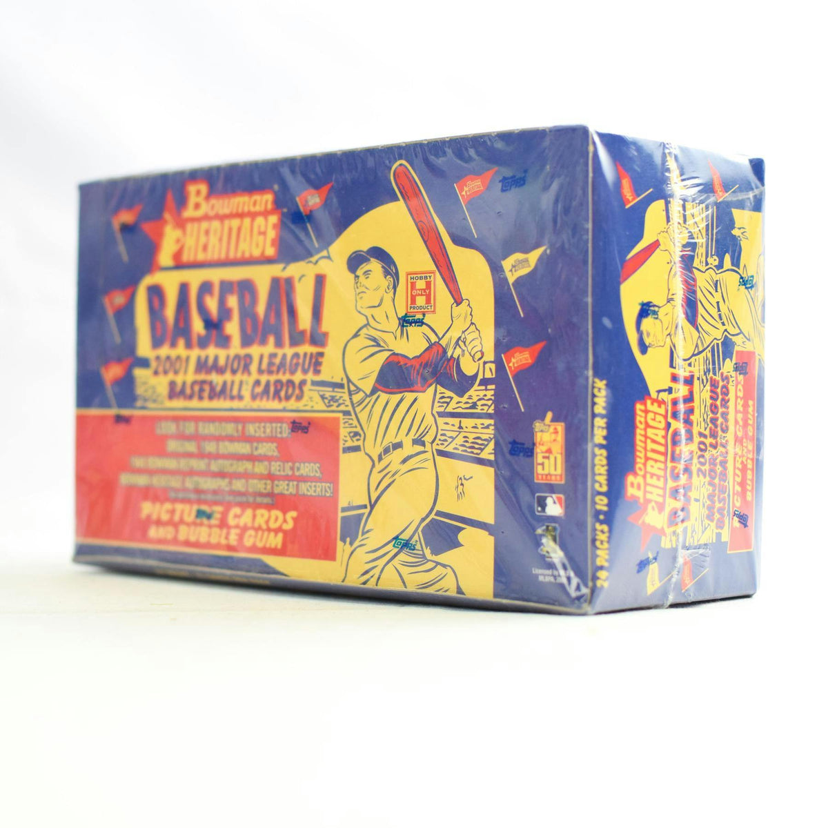 2001 Bowman Heritage Baseball Hobby Box (Reed Buy)