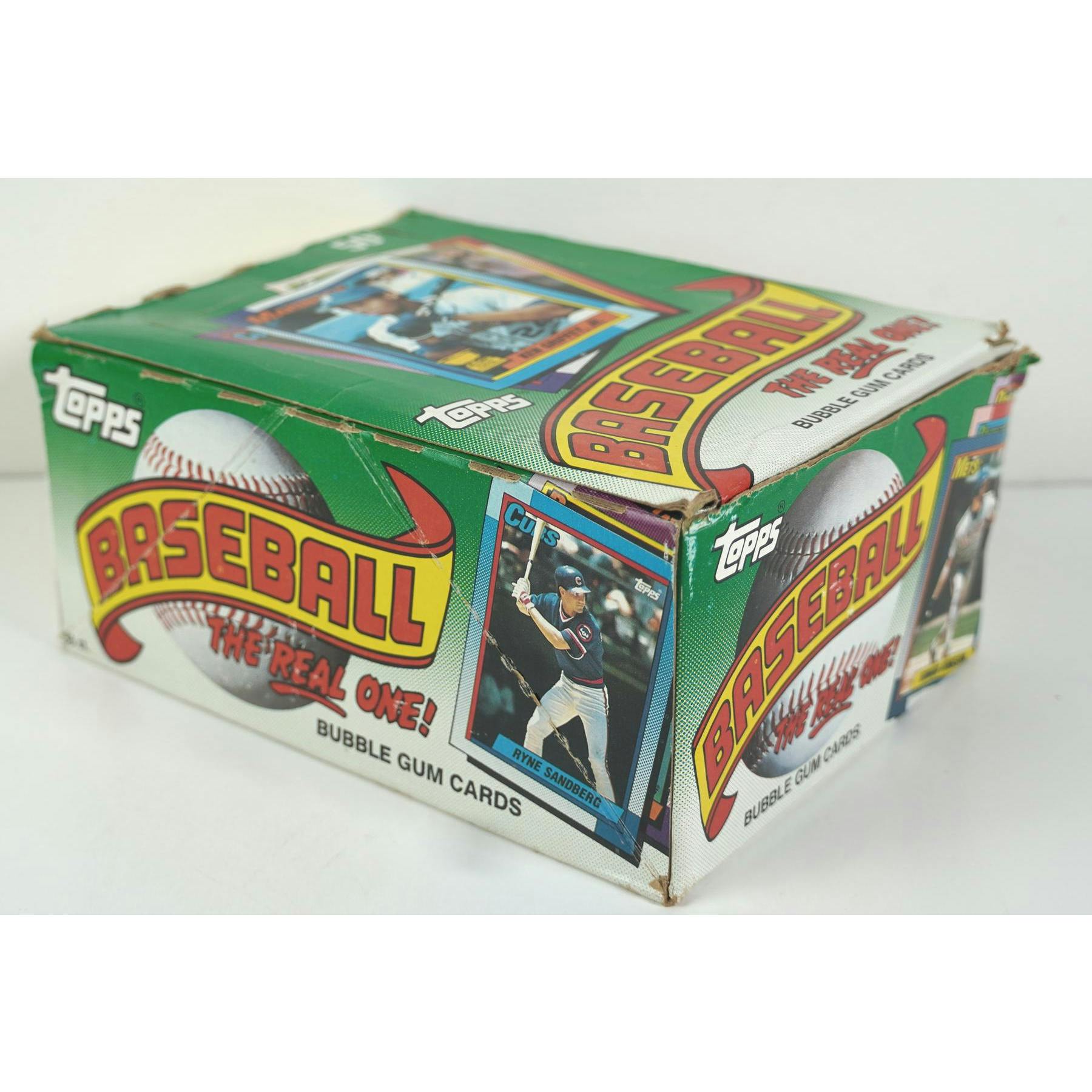 1990 Topps Baseball Wax Box (Reed Buy)