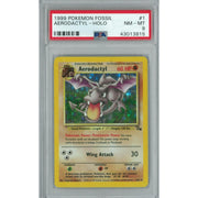 Pokemon Fossil Aerodactyl 1/62 PSA 8