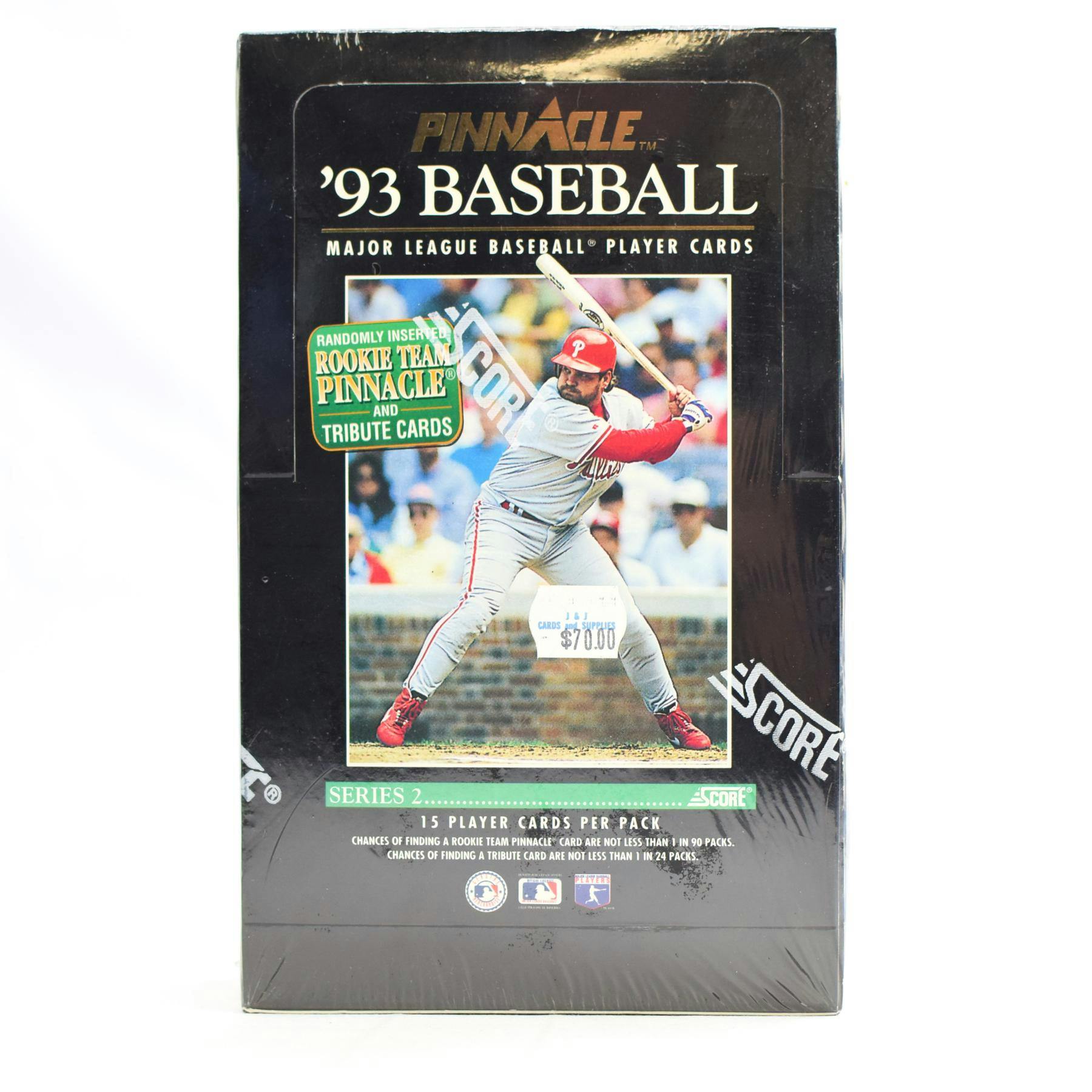 1993 Pinnacle Series 2 Baseball Hobby Box (Reed Buy)