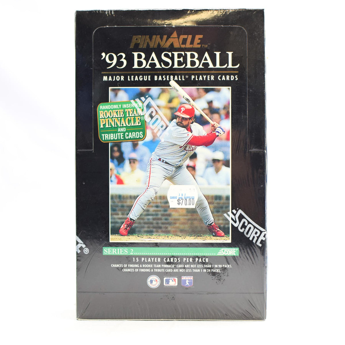 1993 Pinnacle Series 2 Baseball Hobby Box (Reed Buy)