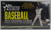 2012 Topps Heritage Baseball Hobby Box (Reed Buy)