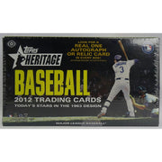 2012 Topps Heritage Baseball Hobby Box (Reed Buy)