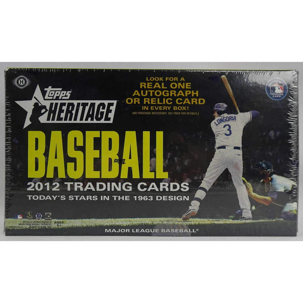 2012 Topps Heritage Baseball Hobby Box (Reed Buy)