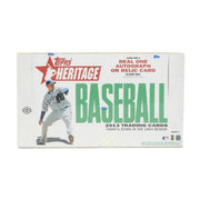 2013 Topps Heritage Baseball Hobby Box (Reed Buy)