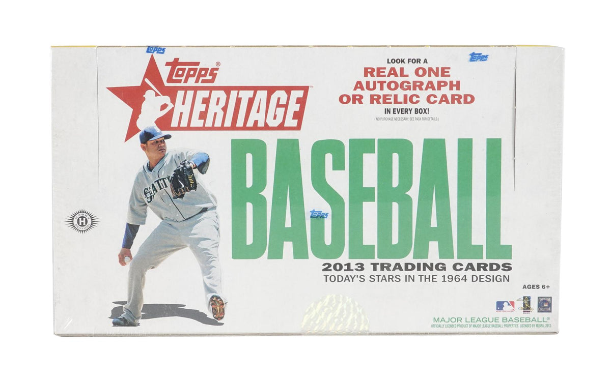 2013 Topps Heritage Baseball Hobby Box (Reed Buy)