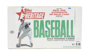 2013 Topps Heritage Baseball Hobby Box (Reed Buy)