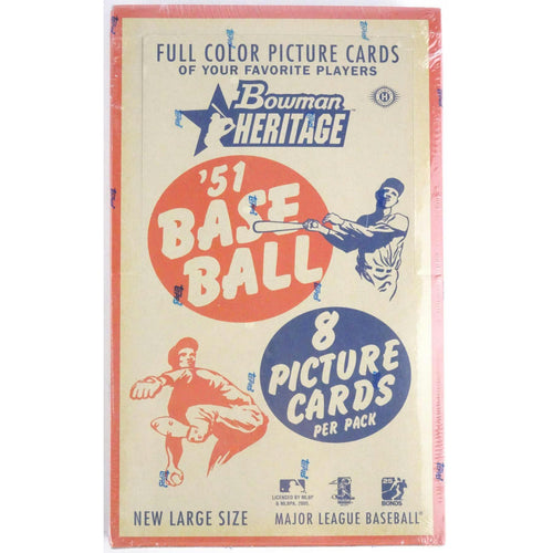 2005 Bowman Heritage Baseball Hobby Box (Reed Buy)