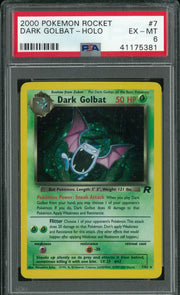 Pokemon Team Rocket Dark Golbat 7/82 PSA 6