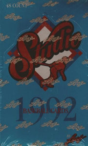 1992 Leaf Studio Baseball Hobby Box