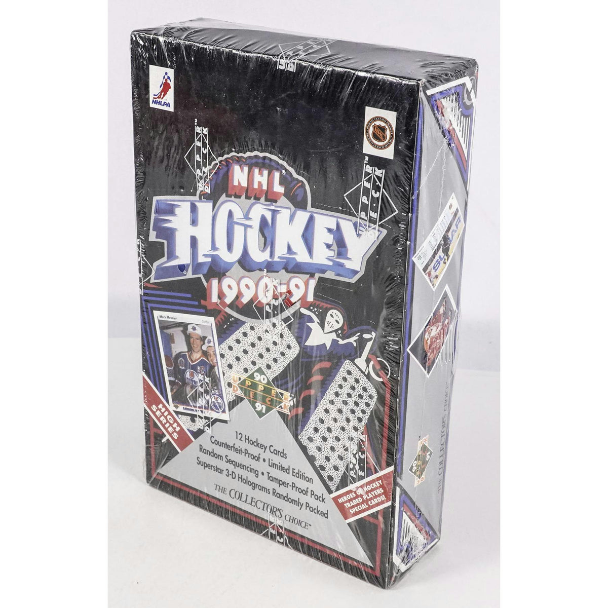 1990/91 Upper Deck English High Series Hockey Hobby Box