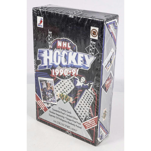 1990/91 Upper Deck English High Series Hockey Hobby Box