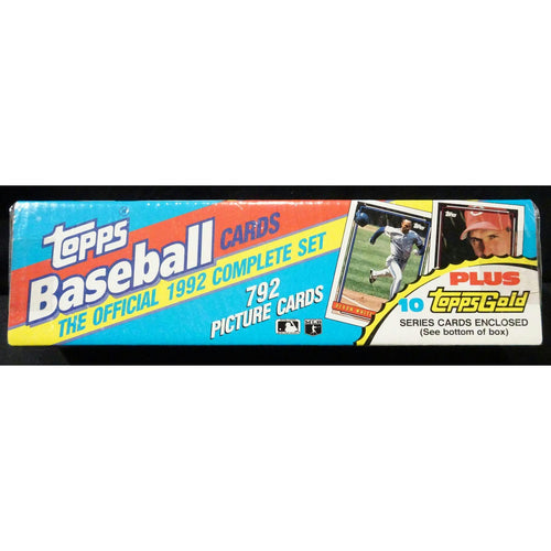 1992 Topps Baseball Factory Set (Christmas Set) (Reed Buy)