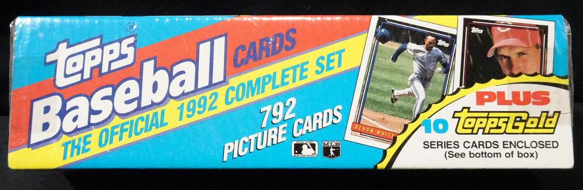 1992 Topps Baseball Factory Set (Christmas Set) (Reed Buy)