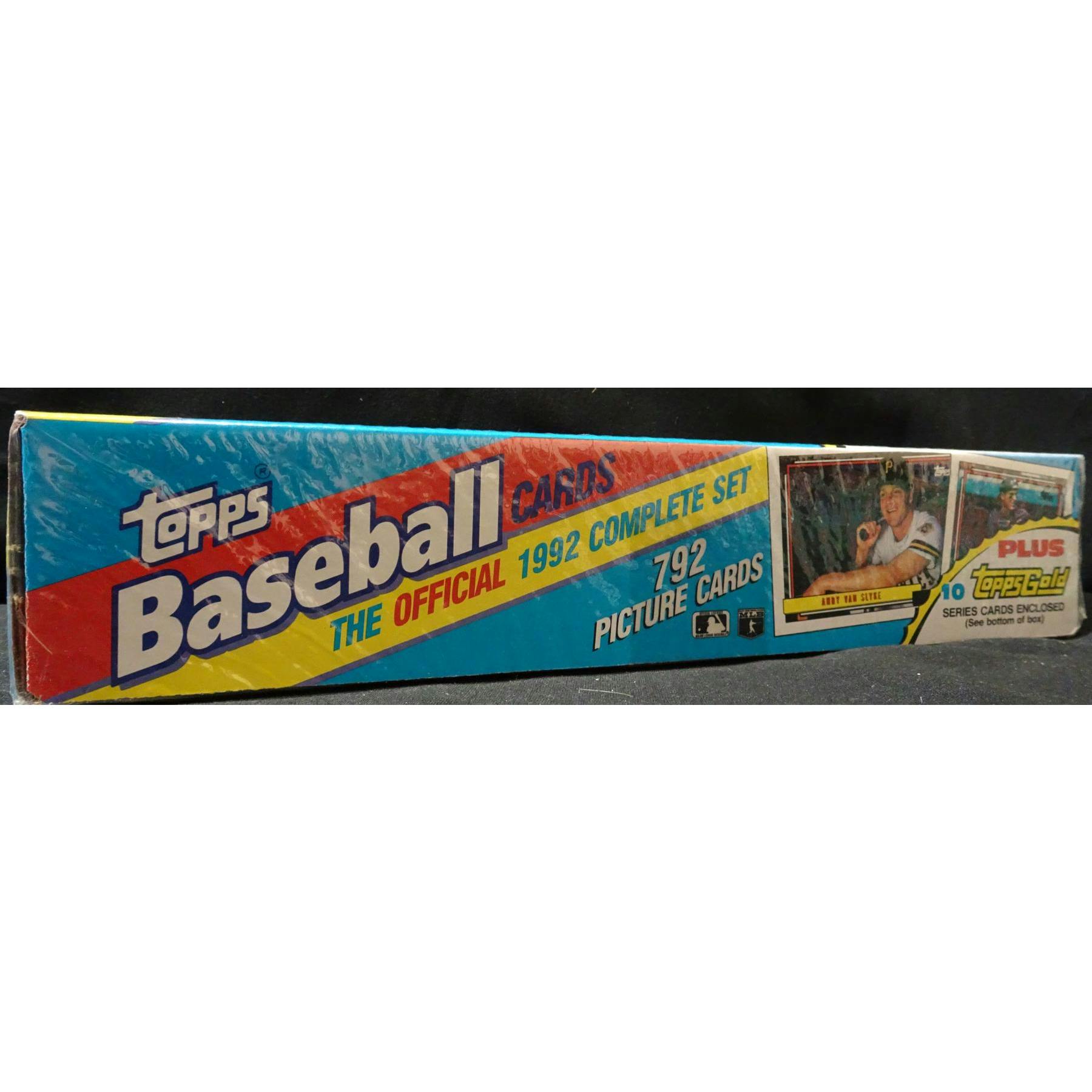 1992 Topps Baseball Factory Set (Christmas Set) (Reed Buy)