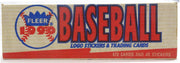 1990 Fleer Baseball Factory Set (White) (Reed Buy)