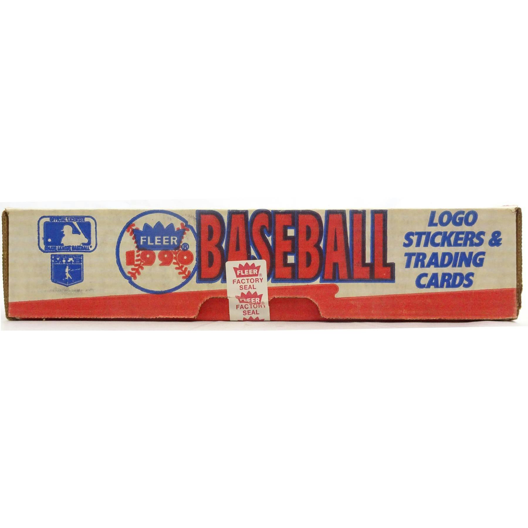 1990 Fleer Baseball Factory Set (White) (Reed Buy)
