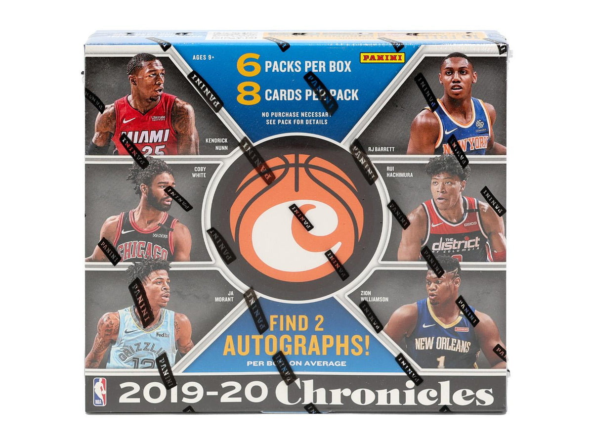 2019/20 Panini Chronicles Basketball Hobby Box