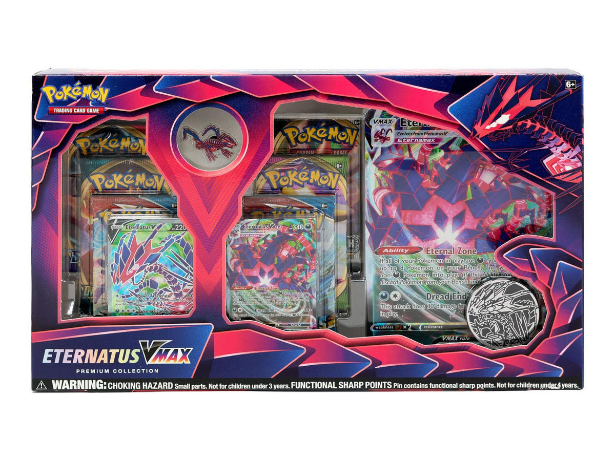 Pokemon Eternatus VMAX Premium Collection Box