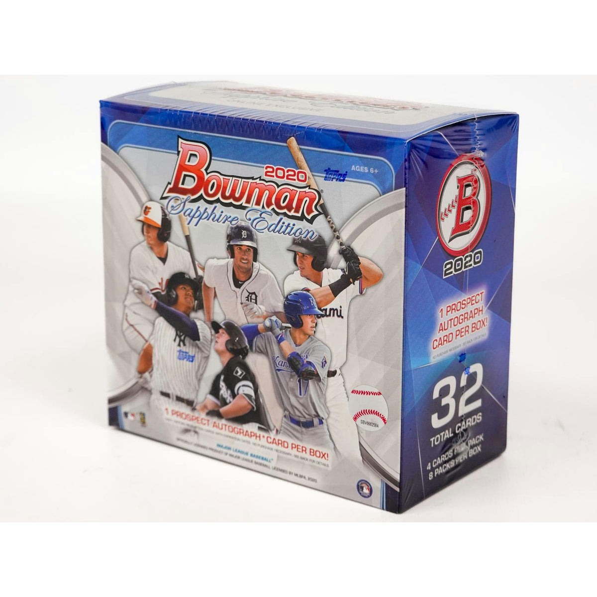 2020 Bowman Sapphire Baseball Hobby Box